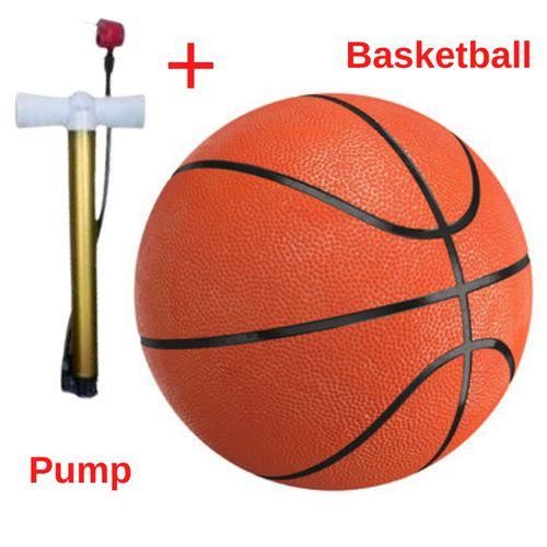 Basketball Quality Big Basketball Ball Official Size 7 + Pump