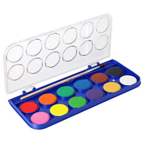 Pkn Water Colour 12s + 1 Brush  J/12 724633