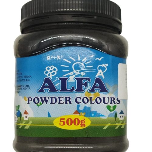 Alfa Water Colour Powder 500gm- black