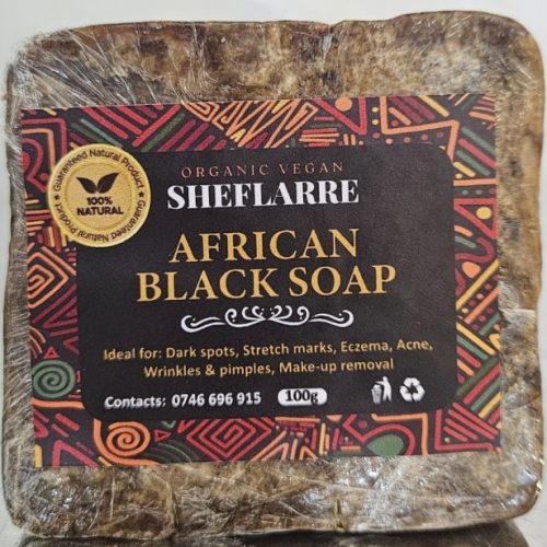 Sheflarre Original Black Soap (100gms)