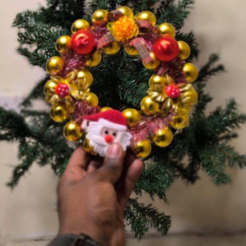Bubble Wreath Christmas Decor