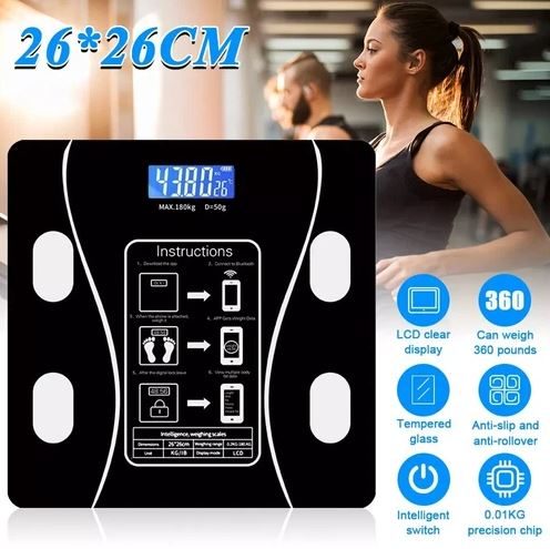 Intelligent Digital Bathroom Weighing Scale Body Fat Scale bathroom scale